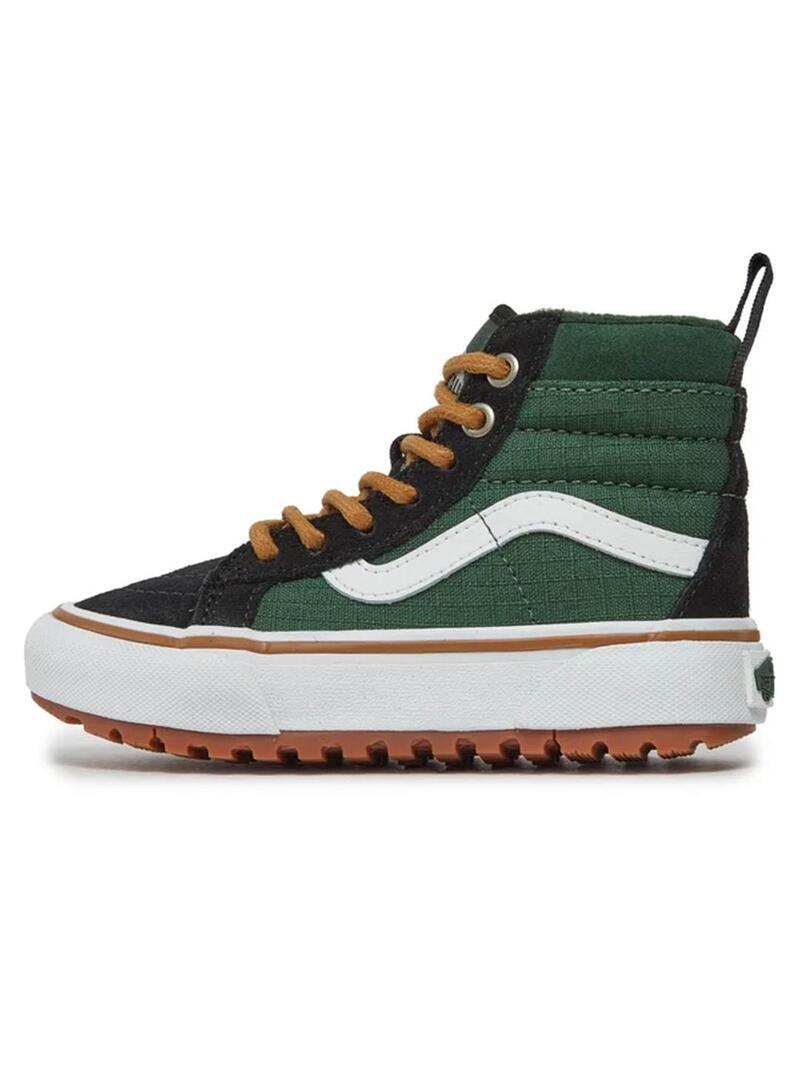 Zapatilla para Hombre Vans Sk8-hi zip Verde 2/6