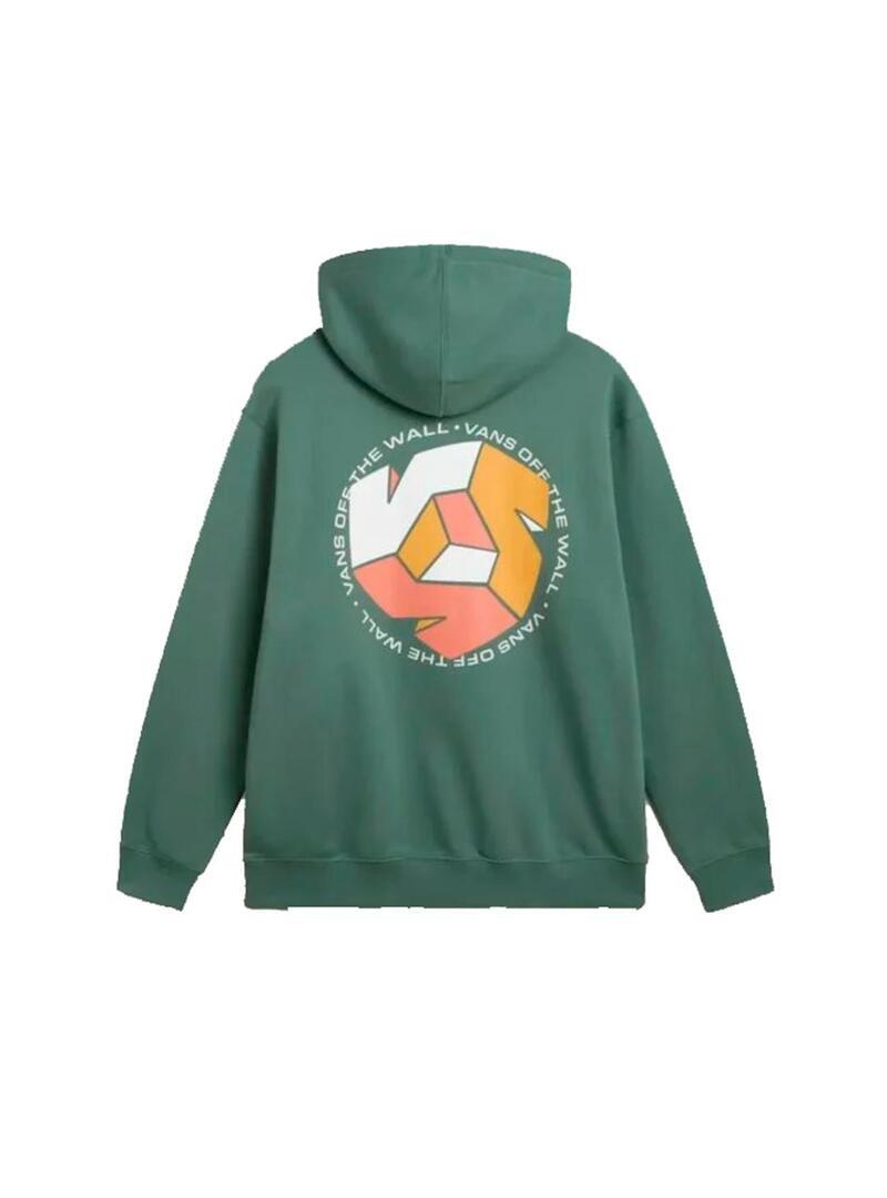 Sudaderas jerseys polares para Hombre Vans Cycle v Verde 2/2