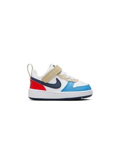 Scarpe da bambino Nike Court borough low recraft multicolore