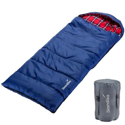 Sac de couchage enfant rectangulaire - Dundee Junior - 175x70 cm - Camping