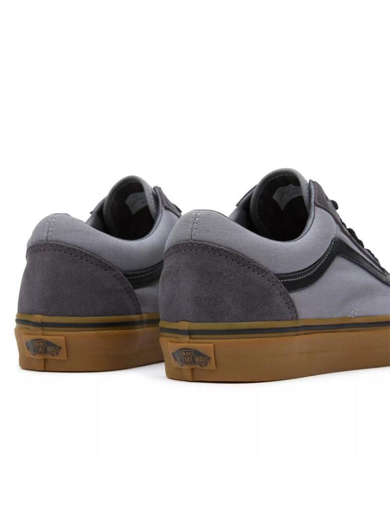 Zapatilla para Hombre Vans Old skool Gris 3/6