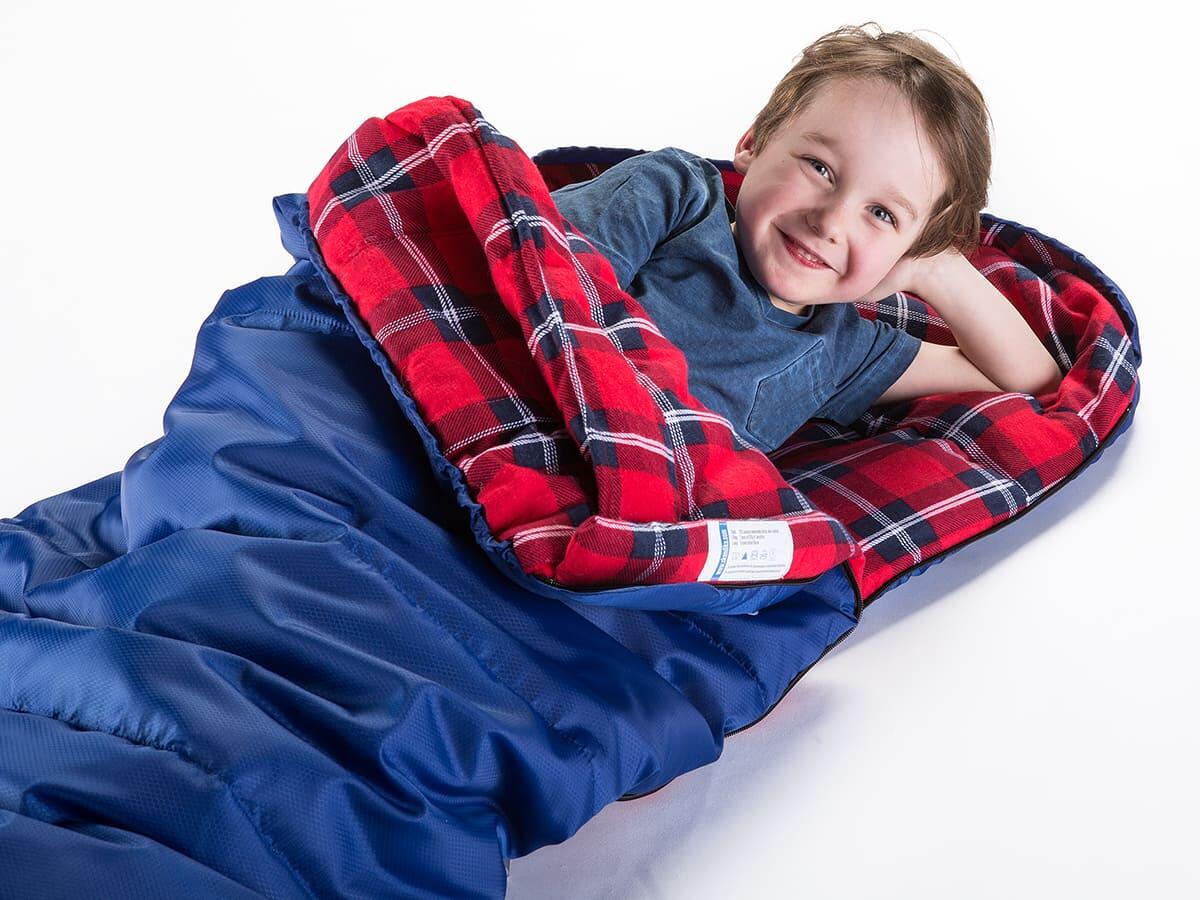 Tweedehands - Kinderslaapzak rechthoekige slaapzak Dundee Junior - 175x70 cm 4/7