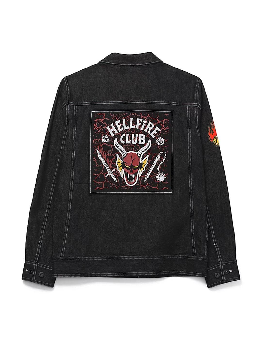 Jaqueta Vans Hfc Stranger Things Preto 2/4