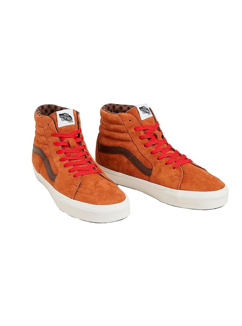 Zapatilla para Hombre Vans Sk8-hi  Marrón 3/4