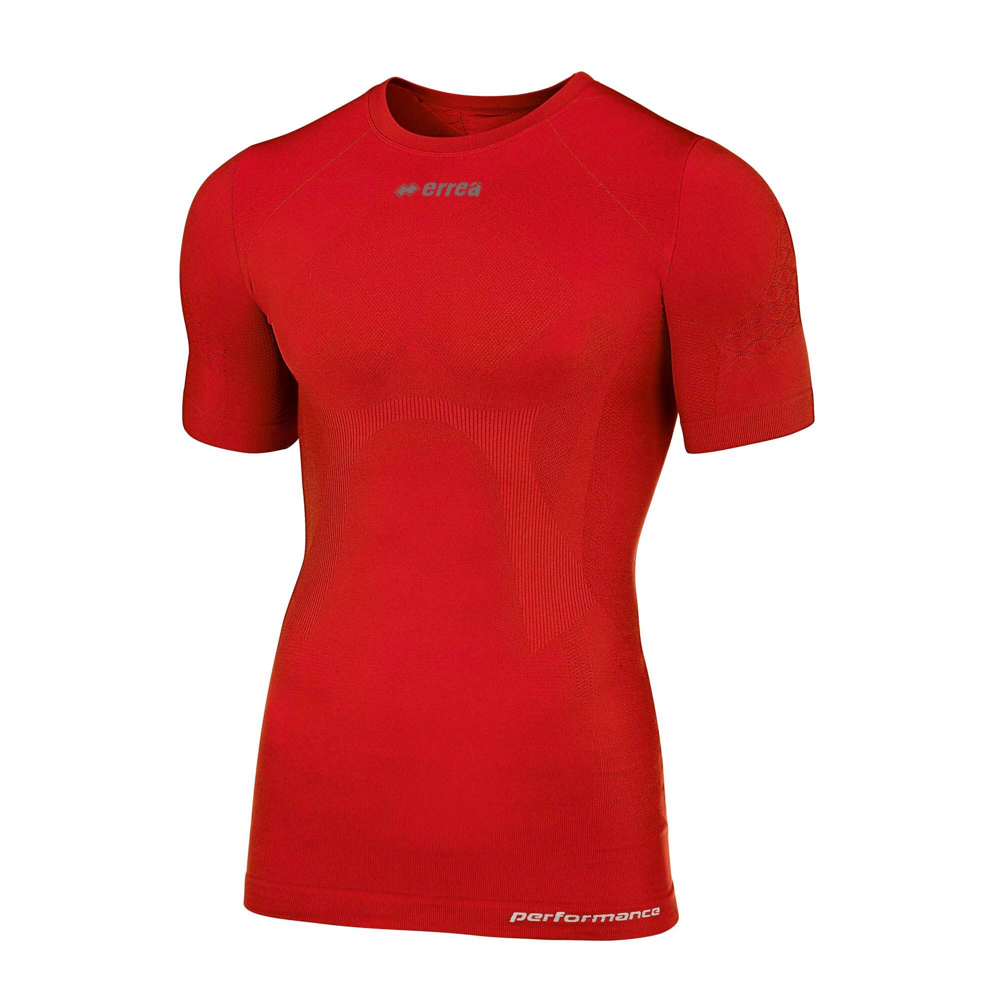 ERREA Errea David T-Shirt Mc Ad 00020 Rot Erwachsene
