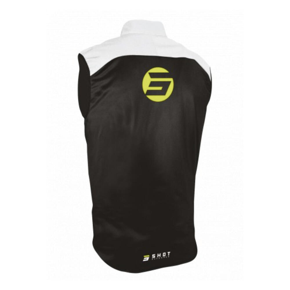 Veste Shot Bodywarmer Team Noir Jaune Fluo 2/2