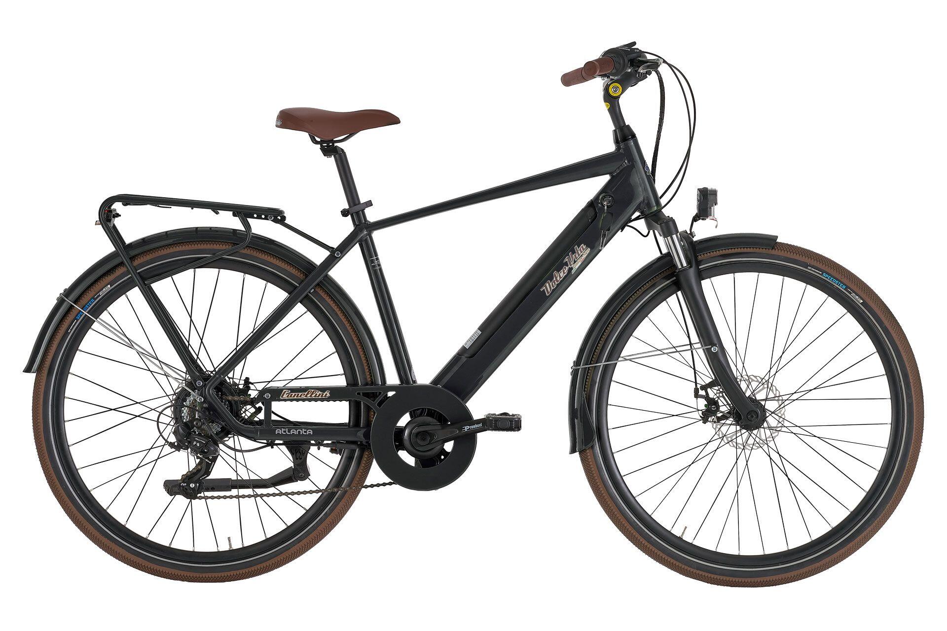 CANELLINI Elektrische Stadsfiets Dolce Vita by Canellini ATLANTA Man - Zwart