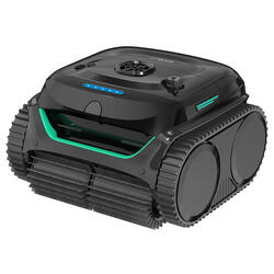 C2 Robot aspirateur de piscine sans fil Noir Vert