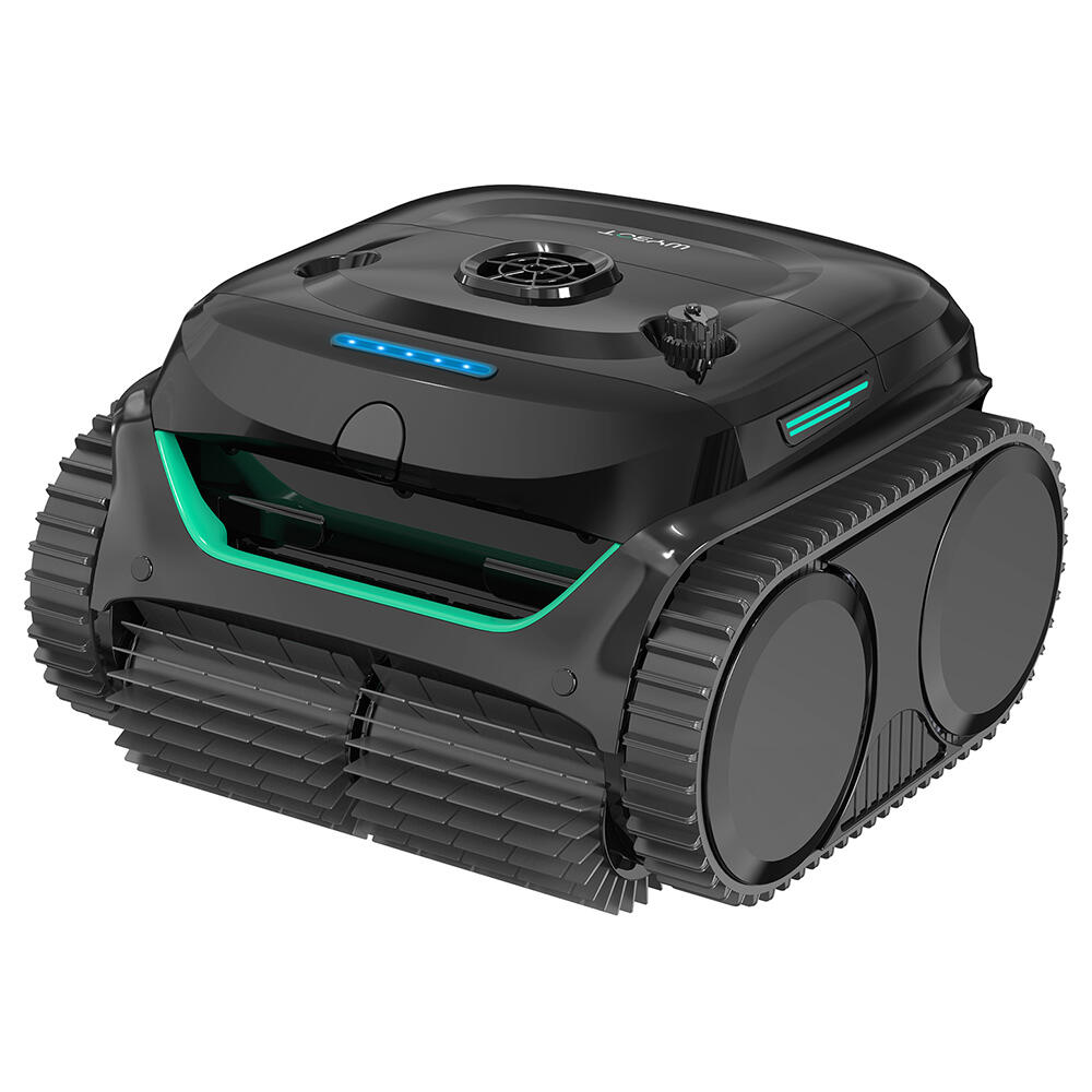Aspirador robô para piscina sem fios C2 Preto Verde