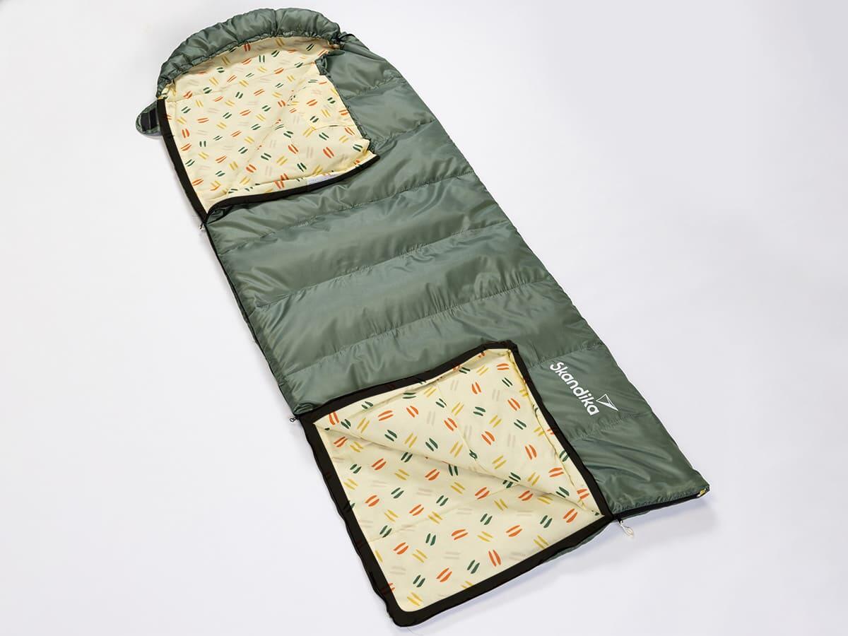Saco de dormir Iceland - acoplable - 220(190+30) x 80 cm - bolsa transporte 3/7