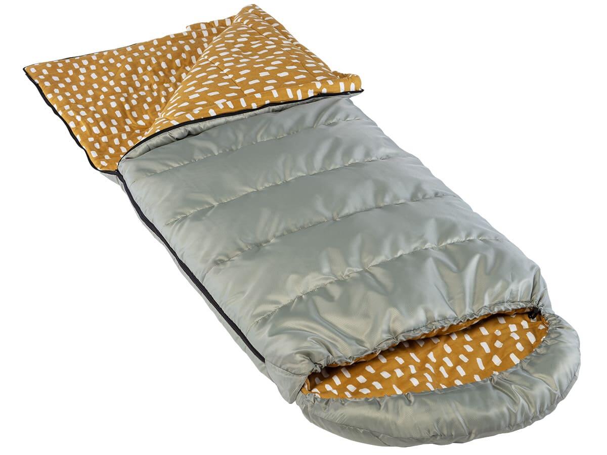 Seconde vie - Sac de couchage adulte Dundee - 3 saisons, jumelable - zip gauche 2/8