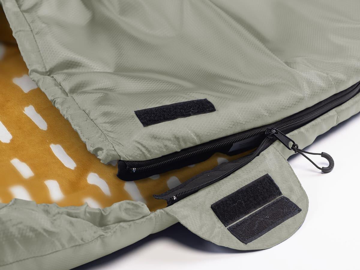 Seconde vie - Sac de couchage adulte Dundee - 3 saisons, jumelable - zip gauche 5/8