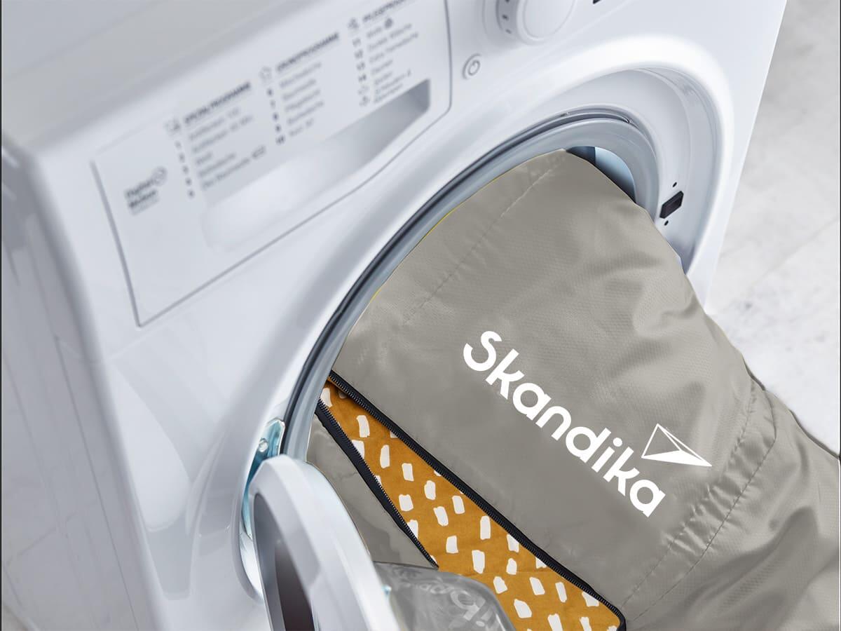 Seconde vie - Sac de couchage adulte Dundee - 3 saisons, jumelable - zip gauche 6/8