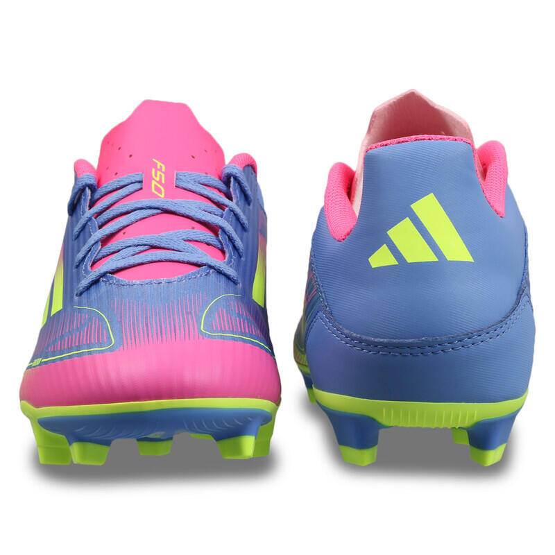 Adidas F50 CLUB FG/MG Unisex Football Shoes Blue -  5
