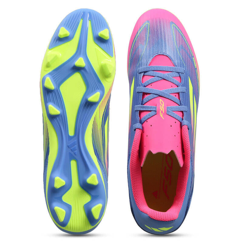 Adidas F50 CLUB FG/MG Unisex Football Shoes Blue -  4