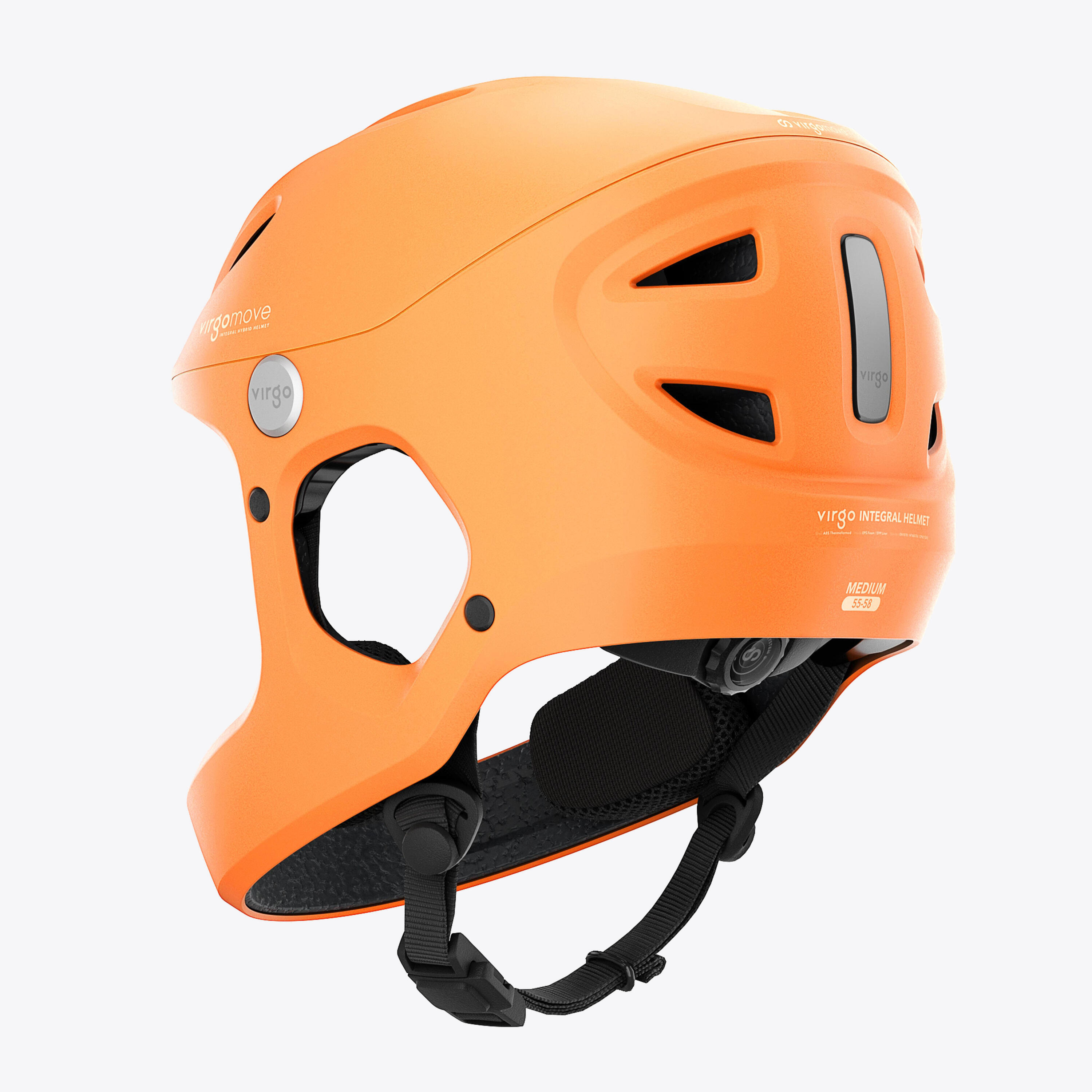 Virgo Access Orange - Casque Intégral Urbain 2/5