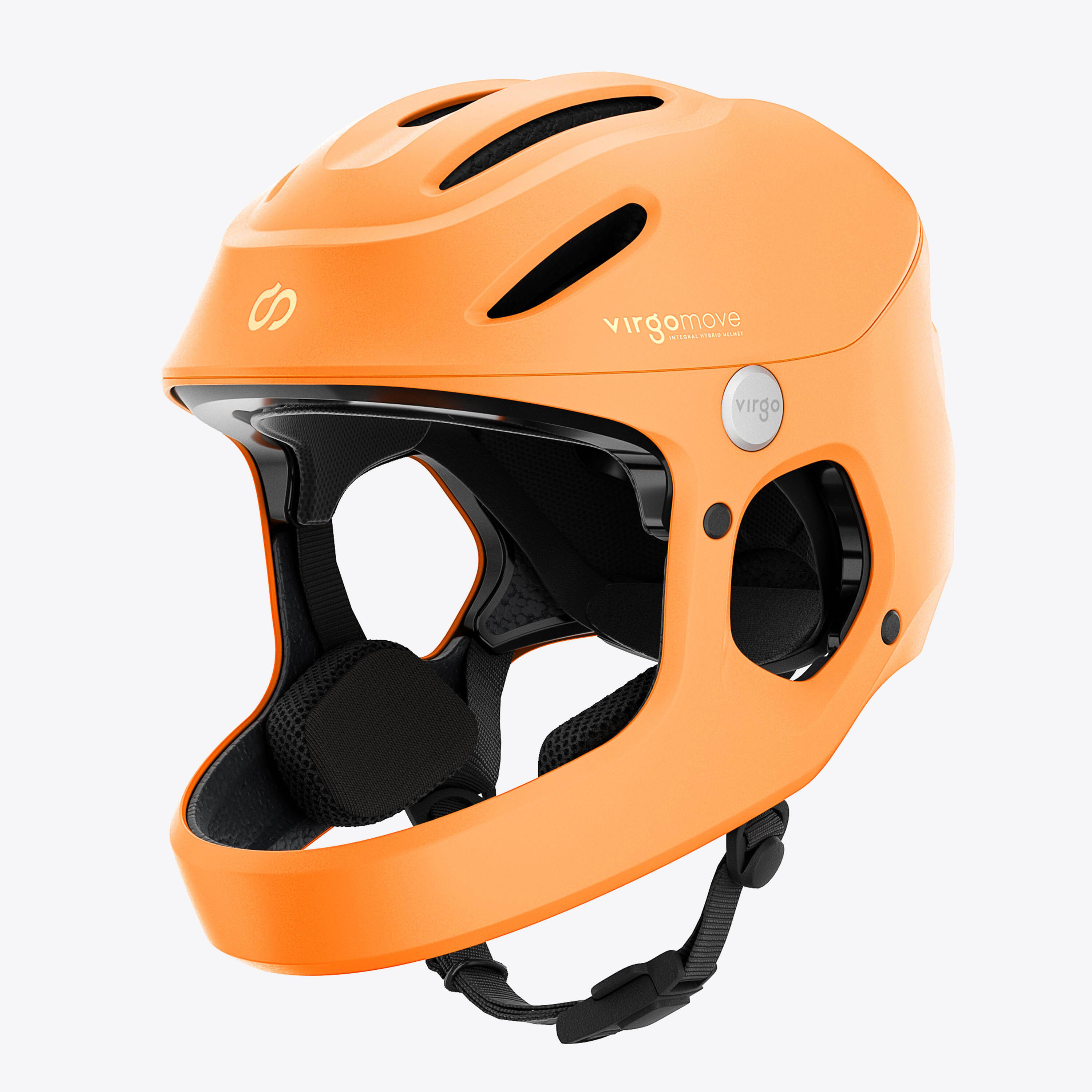 VIRGOMOVE Virgo Access Oranje - Urban Vollvisierhelm