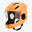Virgo Integral Mips Orange - Casque Intégral Urbain avec visière et phare