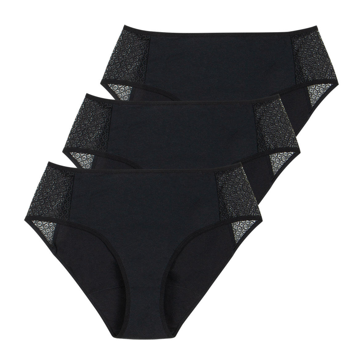 Lot de 3 slips pour fuites urinaires 3/5