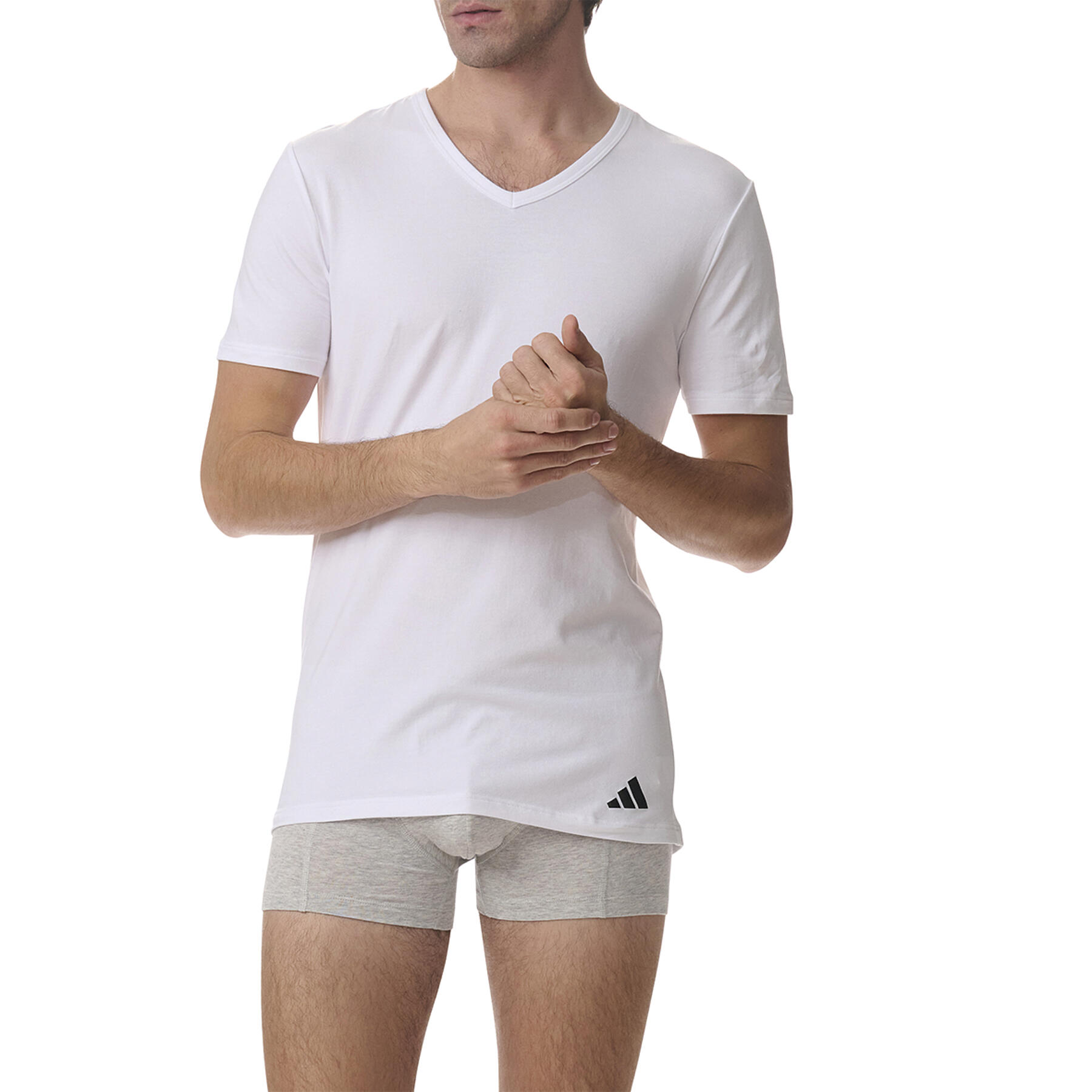 Lot de 2 tee-shirts homme col V Active Flex Cotton 2/7