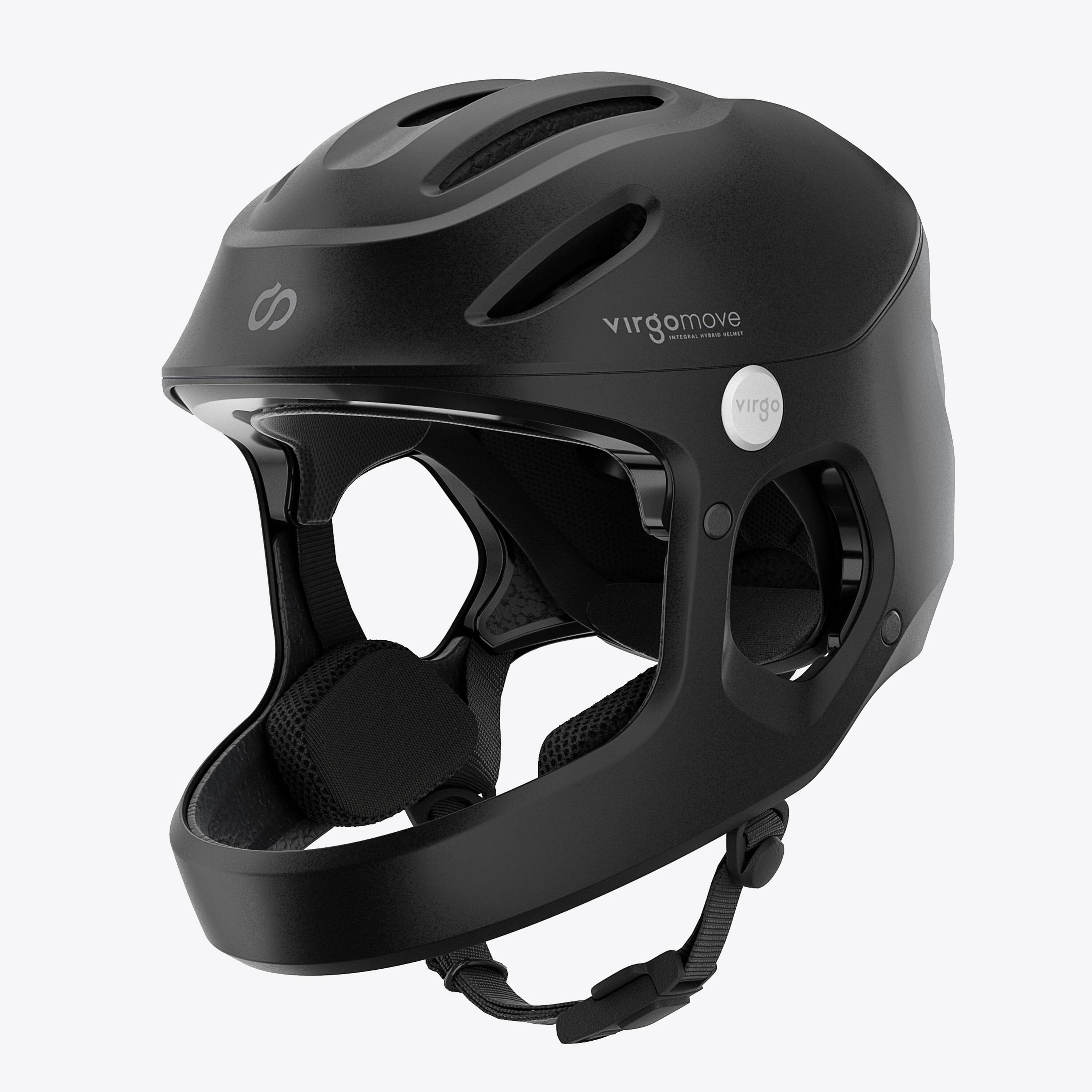 VIRGOMOVE Virgo Access Preto - Capacete Integral Urbano
