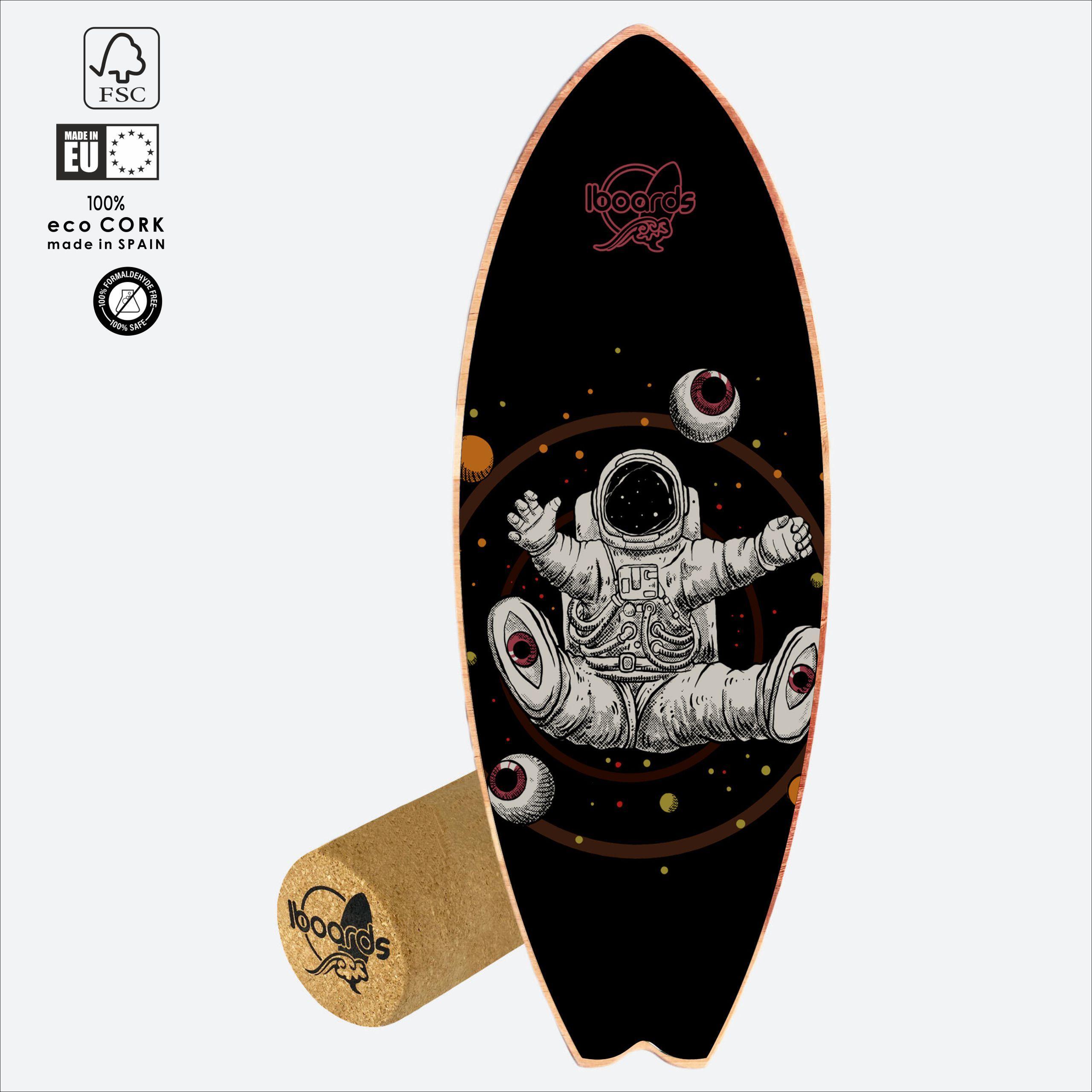 Balance board iboards space – prancha/tablela de equilíbrio surf