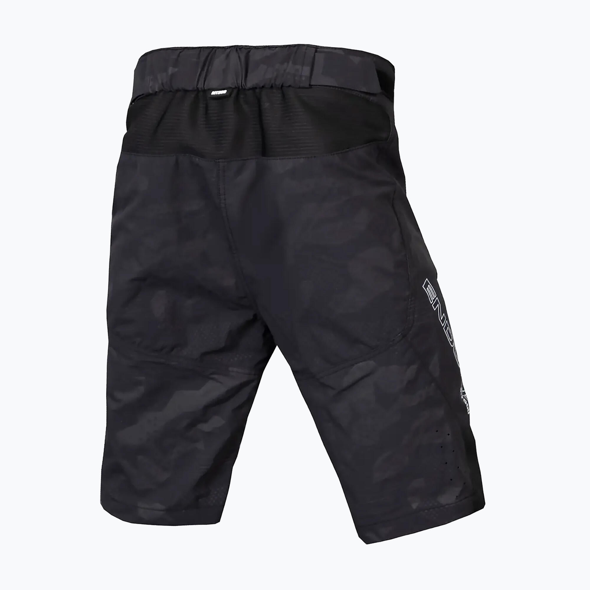 Endura Kids Mt500jr Burner Curto Preto Camuflado 5/5