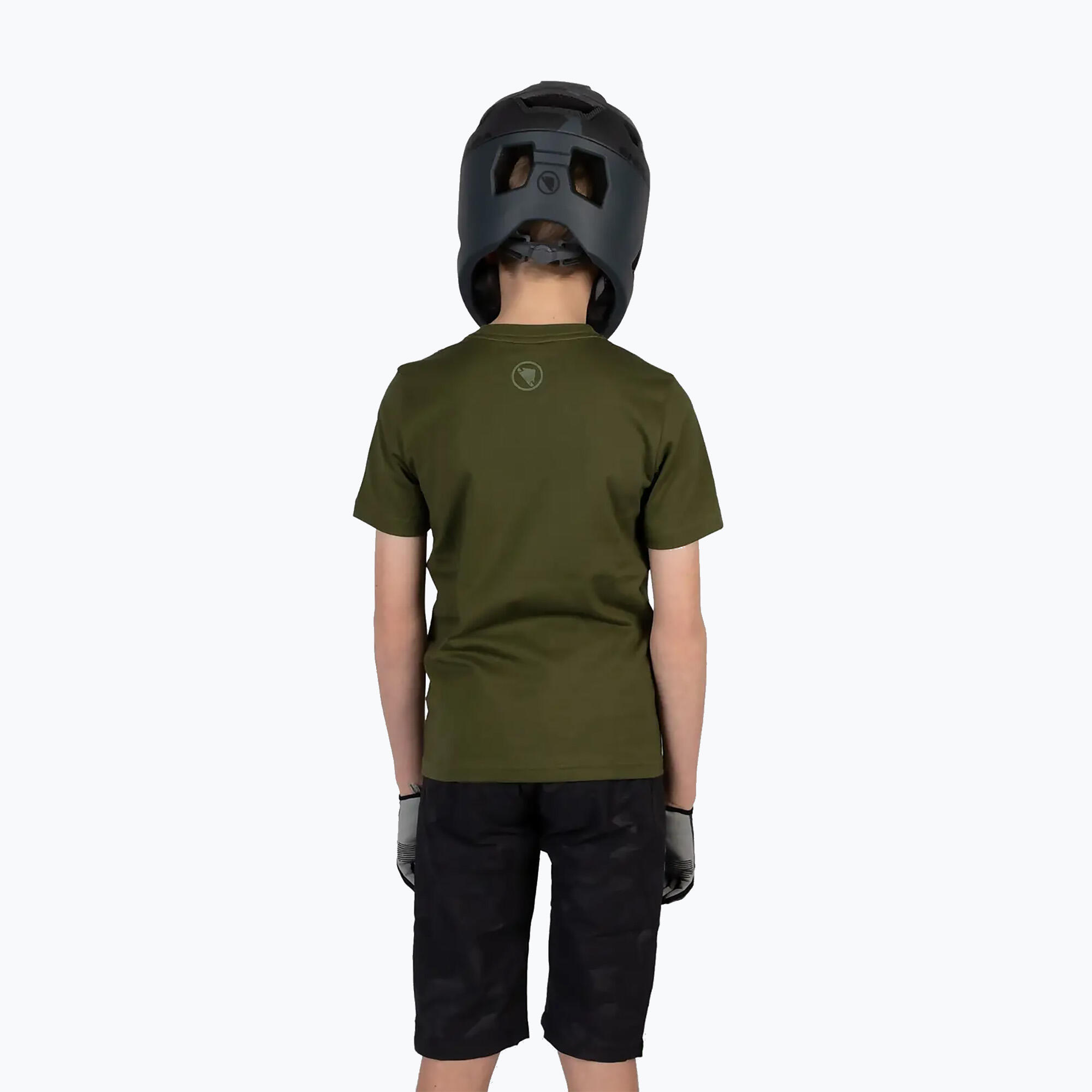 Endura Kids Mt500jr Burner Curto Preto Camuflado 2/5