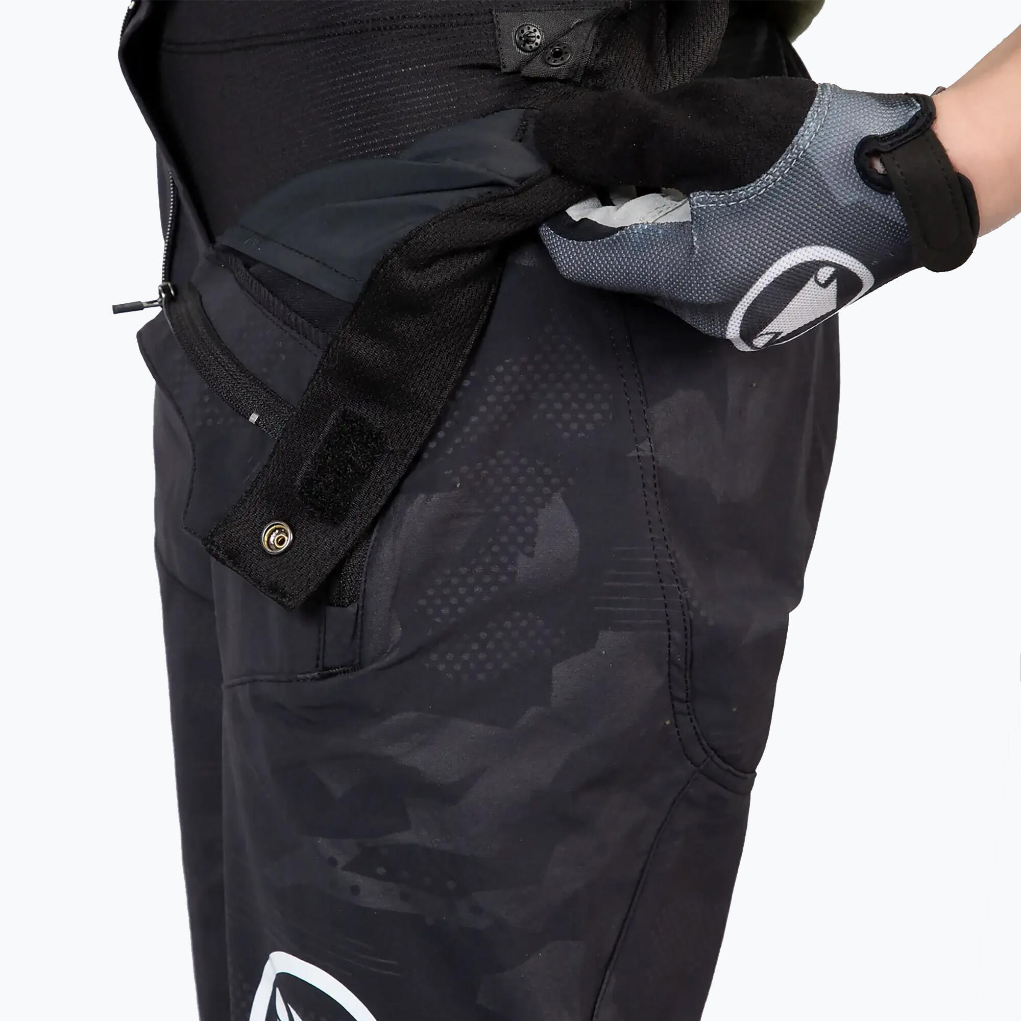 Endura Kids Mt500jr Burner Curto Preto Camuflado 3/5