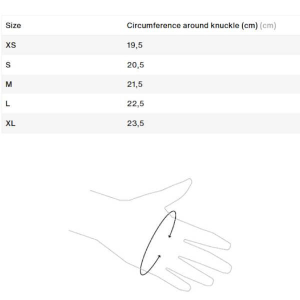 Rękawiczki ION Amara Full Finger Jet Black 4/5