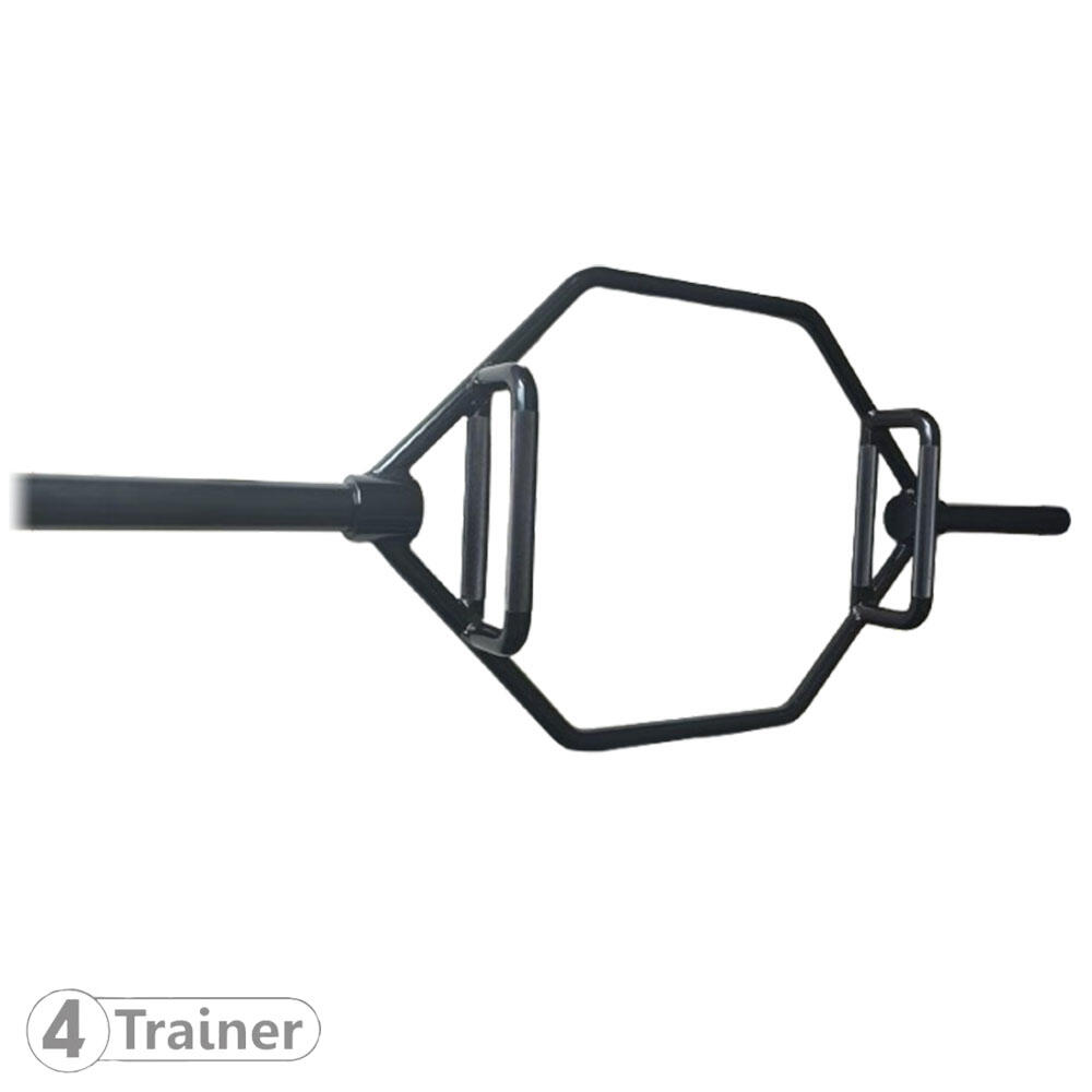 HEX BARRE - Trap Bar Full Black 140cm - 4TRAINER 2/3