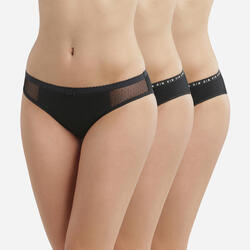Lot de 3 culottes menstruelles pour flux moyen Dim Protect