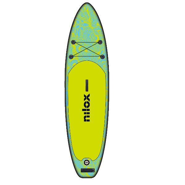 Nilox - Nilox Wai Sup - Planche De Stand Up Paddle Gonflable - Planche De Stand Up Paddle - Bleu|jaune|vert - Decathlon