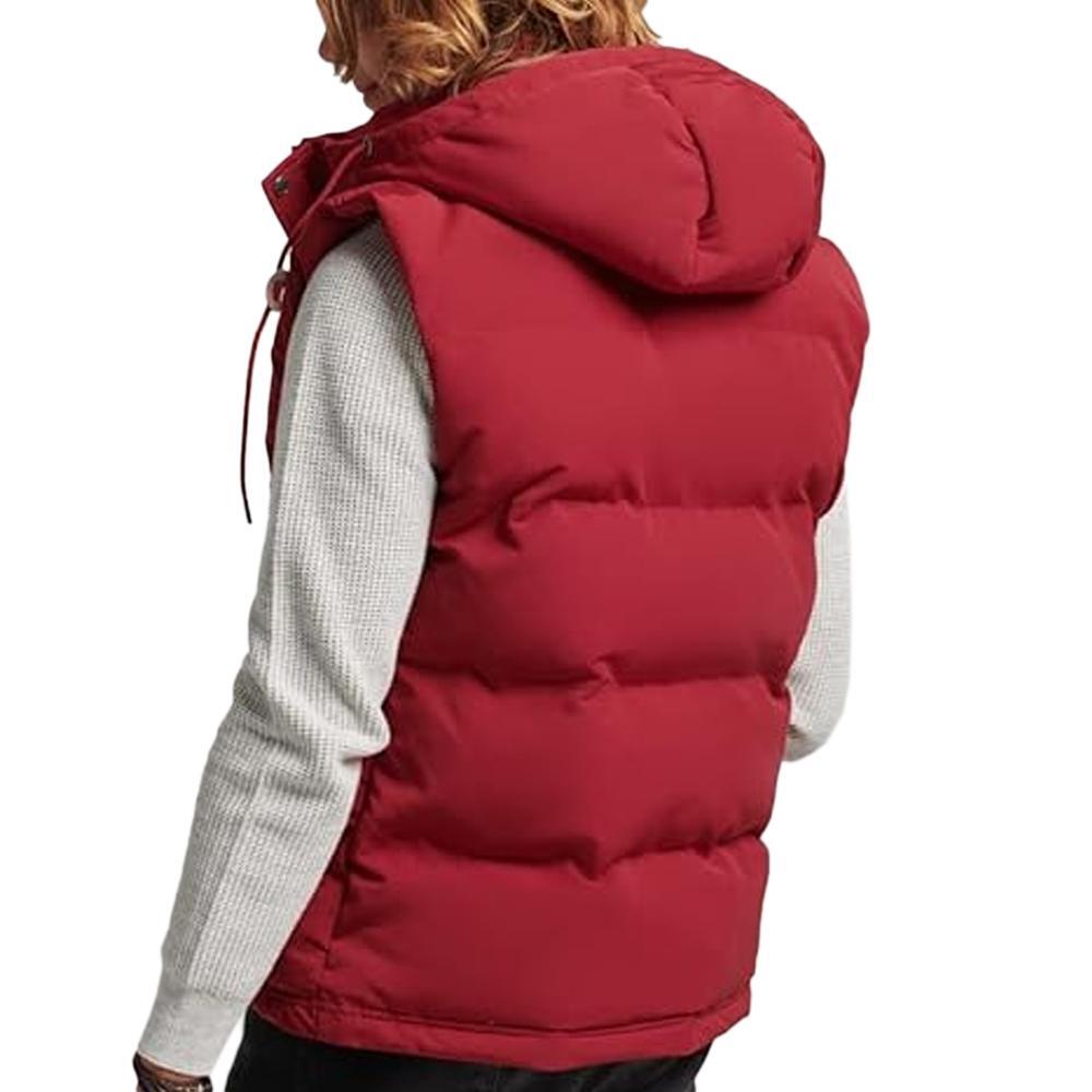 Doudoune sans manche Rouge Homme Superdry Hooded Everest 2/2
