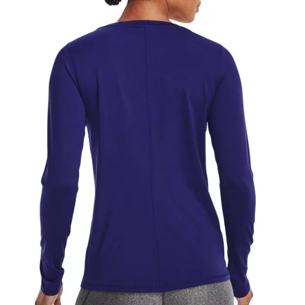 T-shirts Manches Longues Violet Femme Under Armour Armour Long Sleeve 2/2