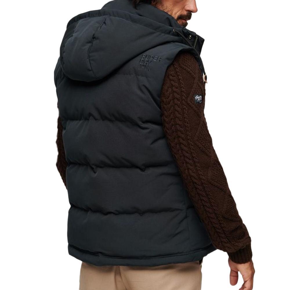 Doudoune sans Manche Marine Homme SUPERDRY Everest Hooded Puffer 2/5