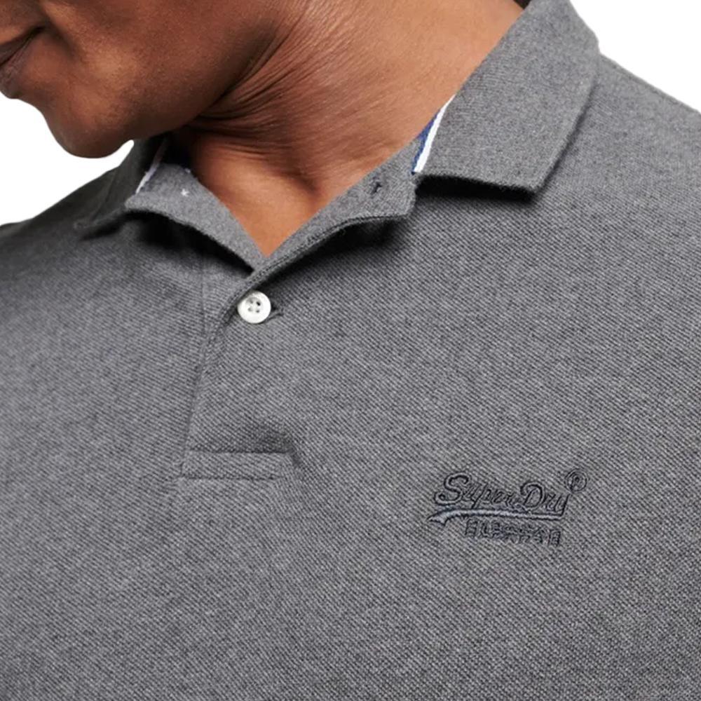 Polo Gris Moyen Homme Superdry Classic Piques 2/2
