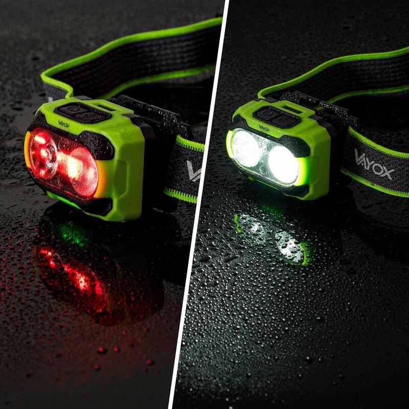 Latarka czołowa Vayox VA0361 TwinBeam 600lm akumulatorowa USB-C