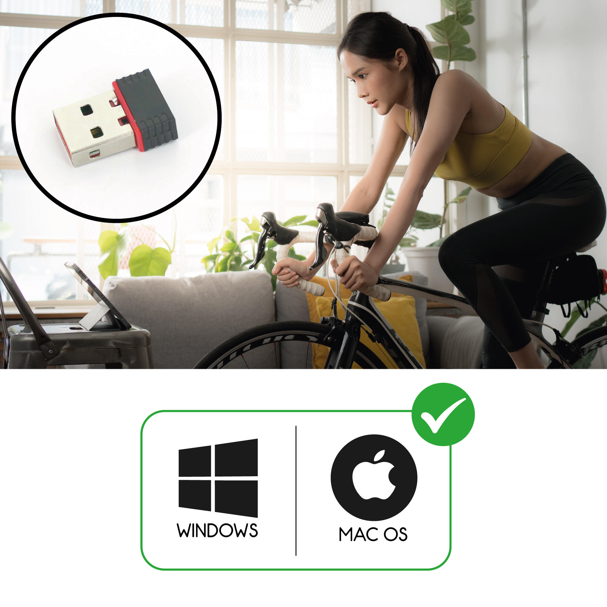 Pen Drive ANT+ universal 4/4