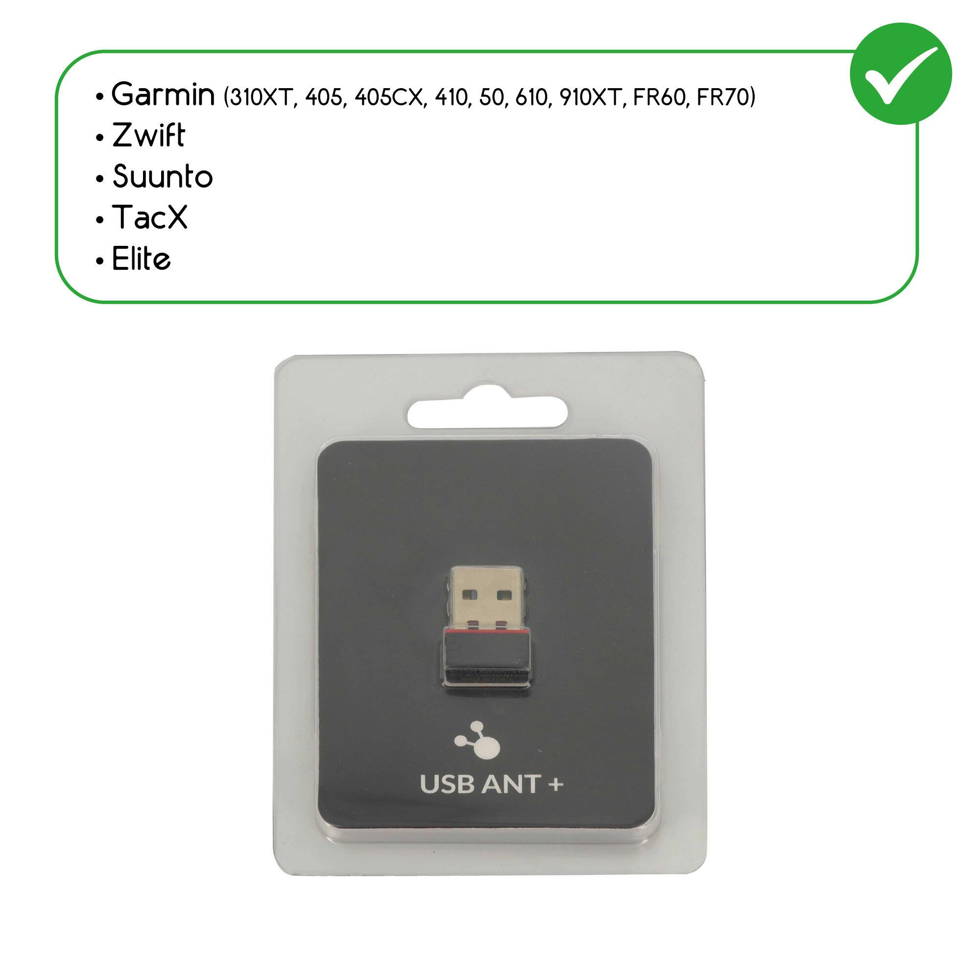 Pen Drive ANT+ universal 3/4