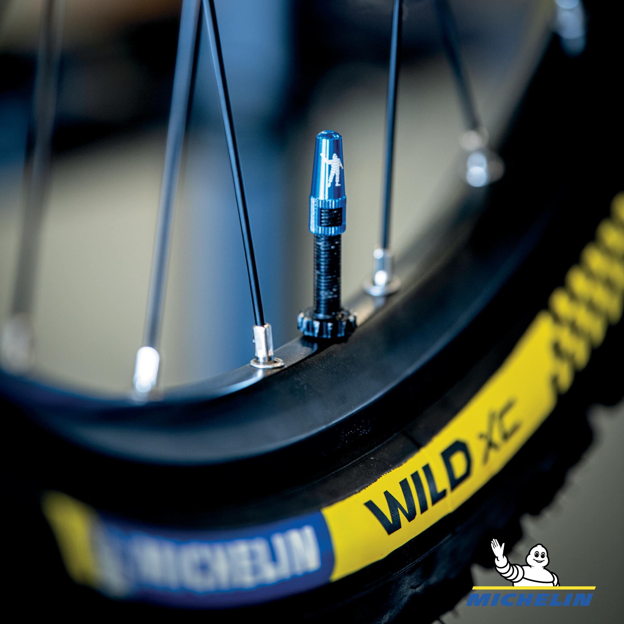 Bouchons de valves PRESTA MICHELIN Démonte-obus - Accessoire VTT, vélo de route 6/6