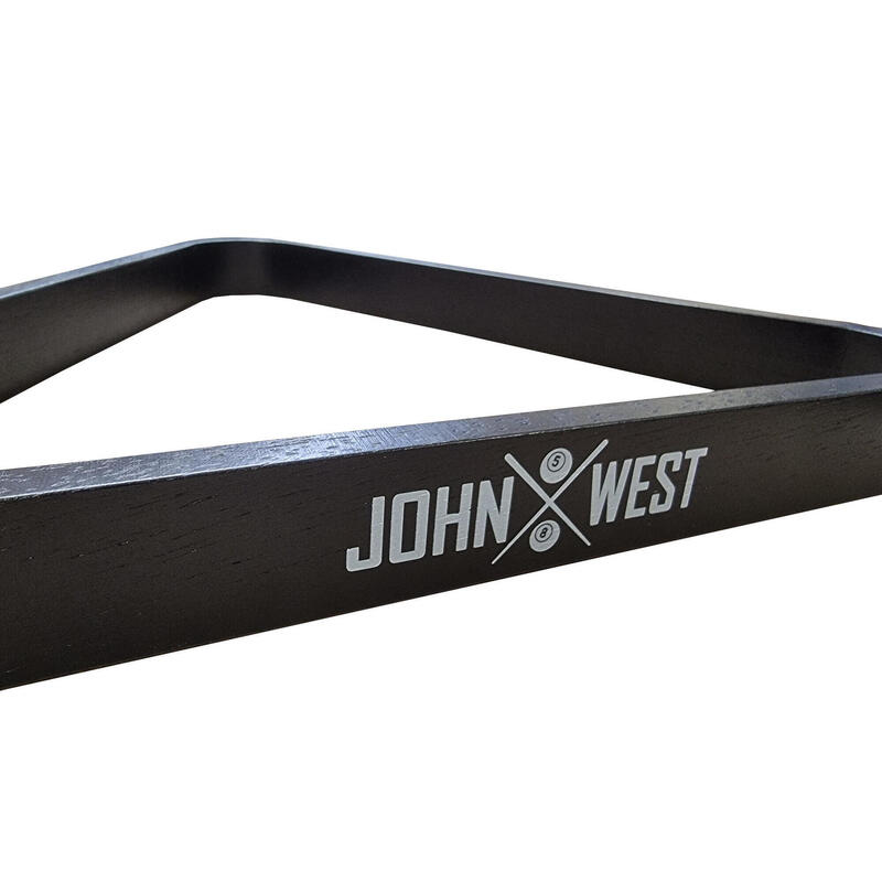 Profesjonalny zestaw bilardowy John West - kule Aramith + trójkąt + kije
