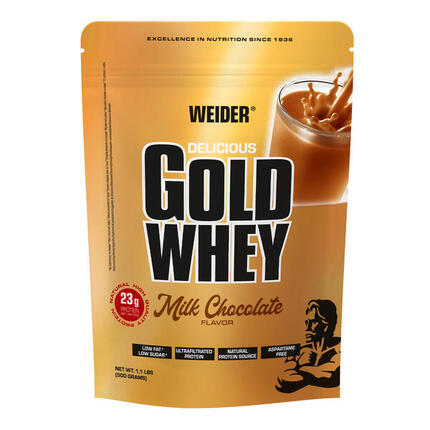 Whey concentrée - Gold Whey - Chocolat au Lait 500g