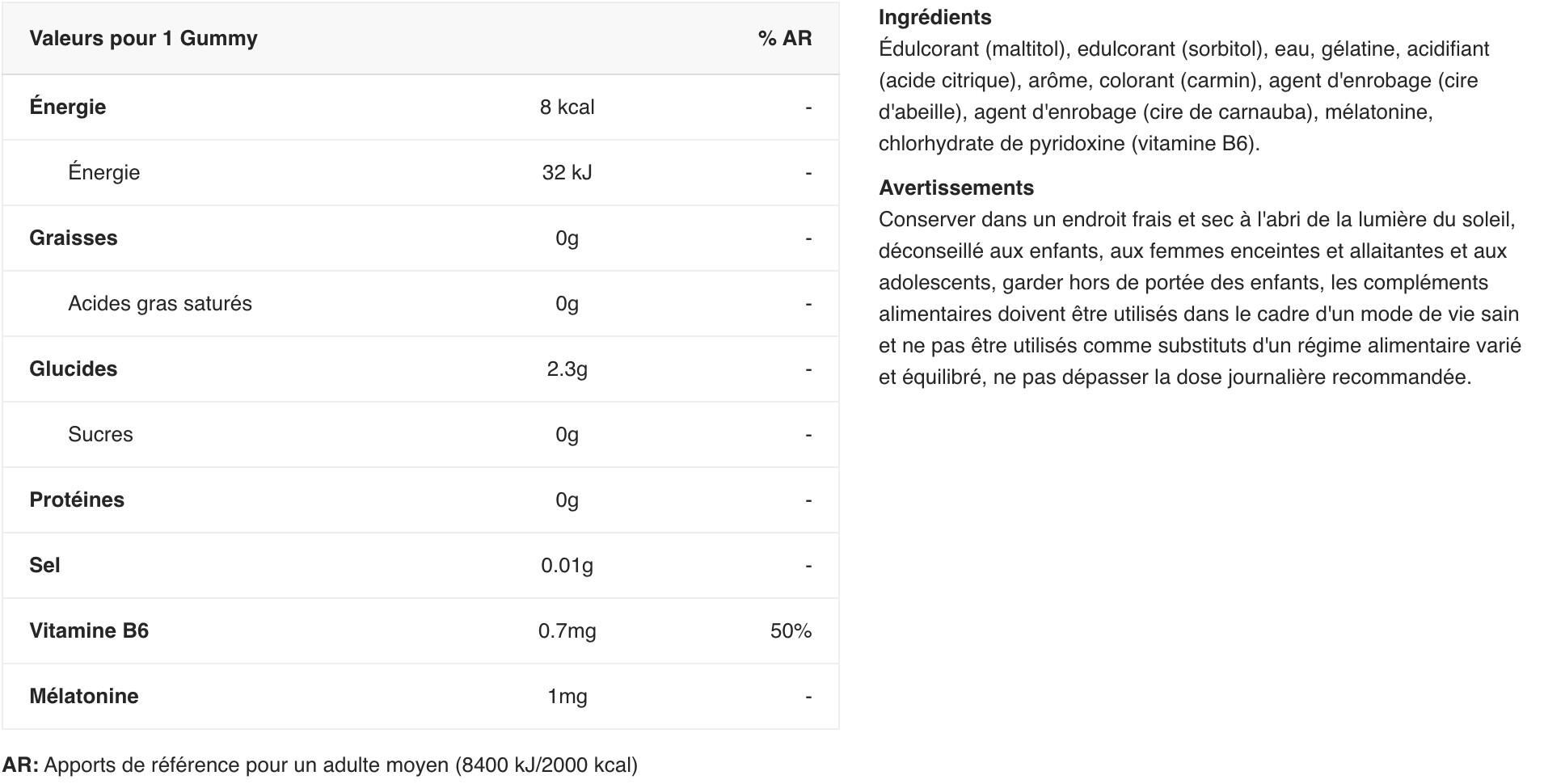 Weider melatonin sleep support gummies 2/3