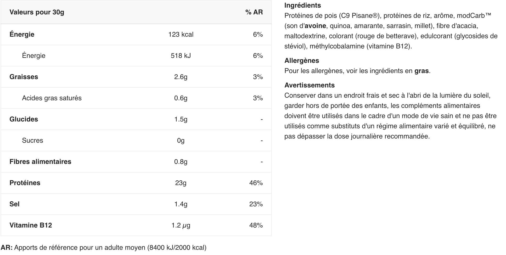 Weider Vegan Protein (750g) Strawberry - Proteínas - Proteína vegana 2/6