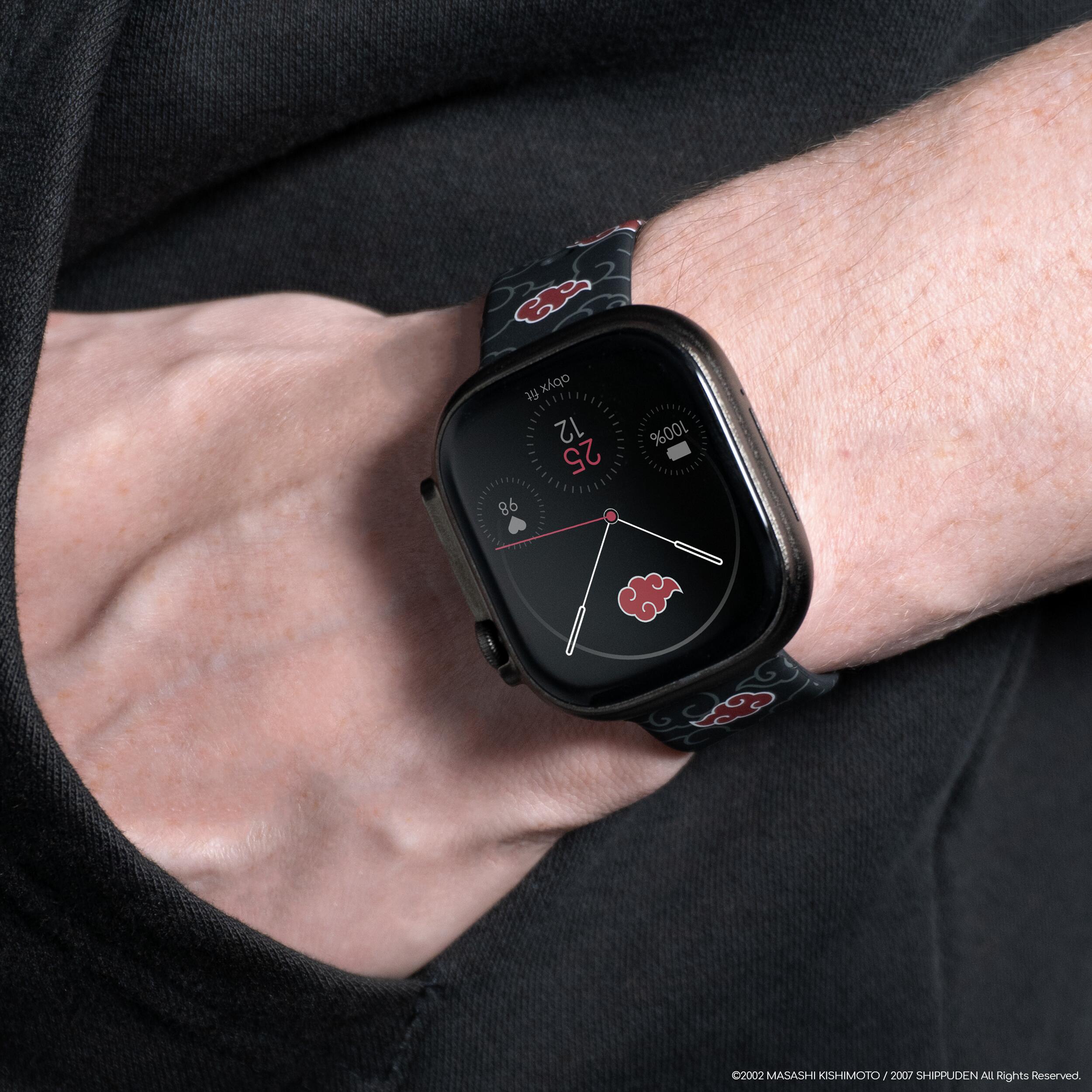 Abyx Fit Naruto Shippuden Smartwatch Pulseira – Nuvem Akatsuki 4/4