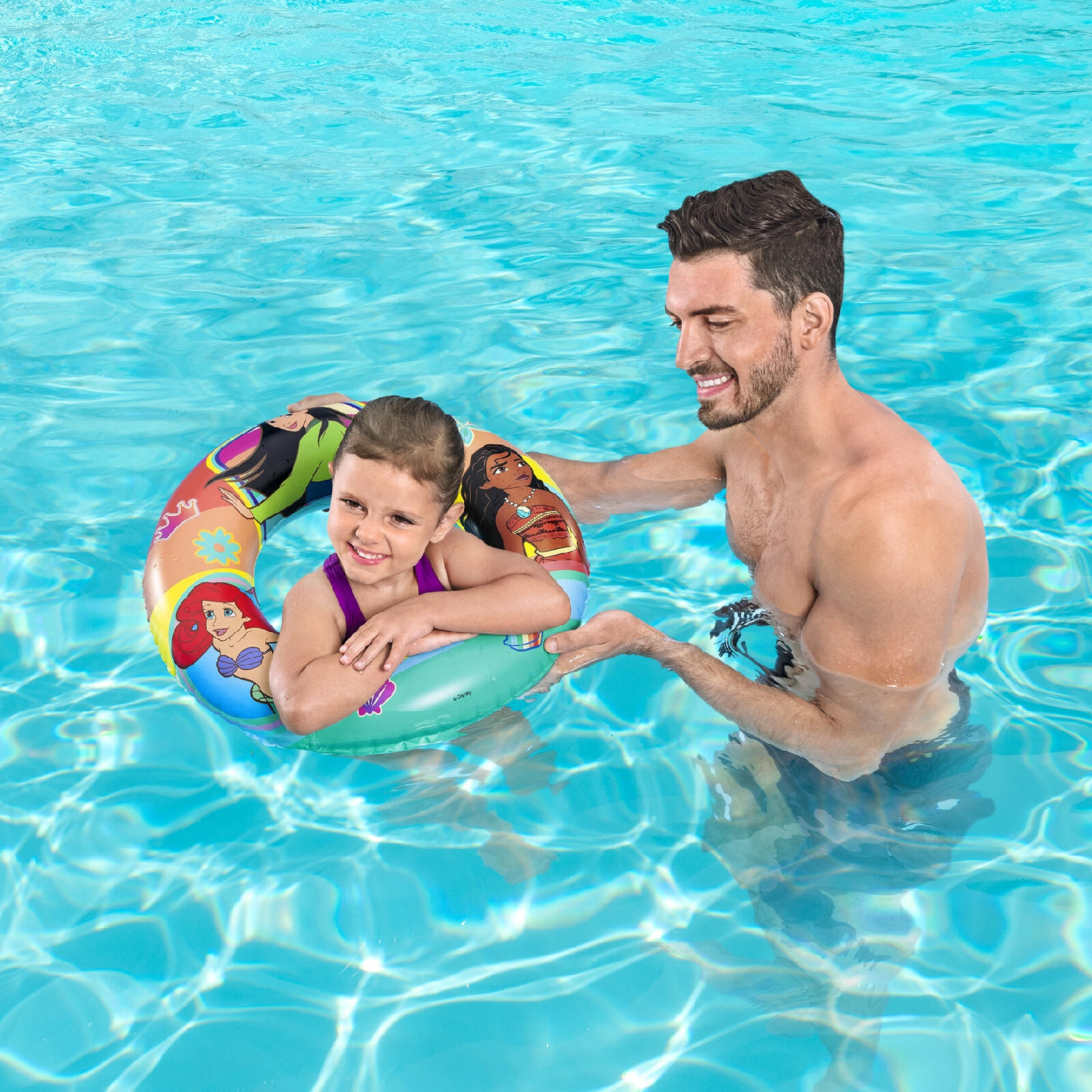 Flotador Hinchable Bestway Princesas Disney 2/5