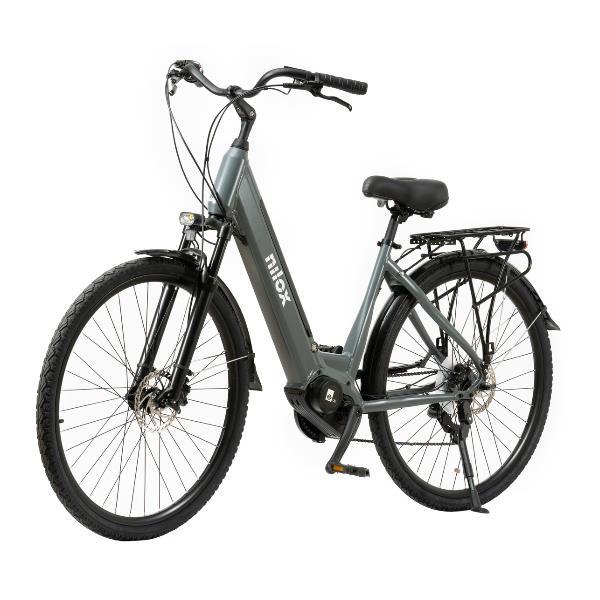 Bici elettrica città Nilox K1 MID 28” 250W motore centrale 2/5