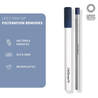 LifeStraw SIP Reusable Water Filter Straw with Carry Case, Removes Microplastics, Bacteria and Parasites for Travel and Everyday