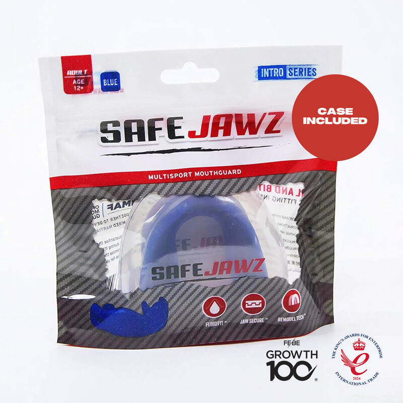 Gebitsbeschermer Voor Volwassenen Safejawz Intro Series Blauw